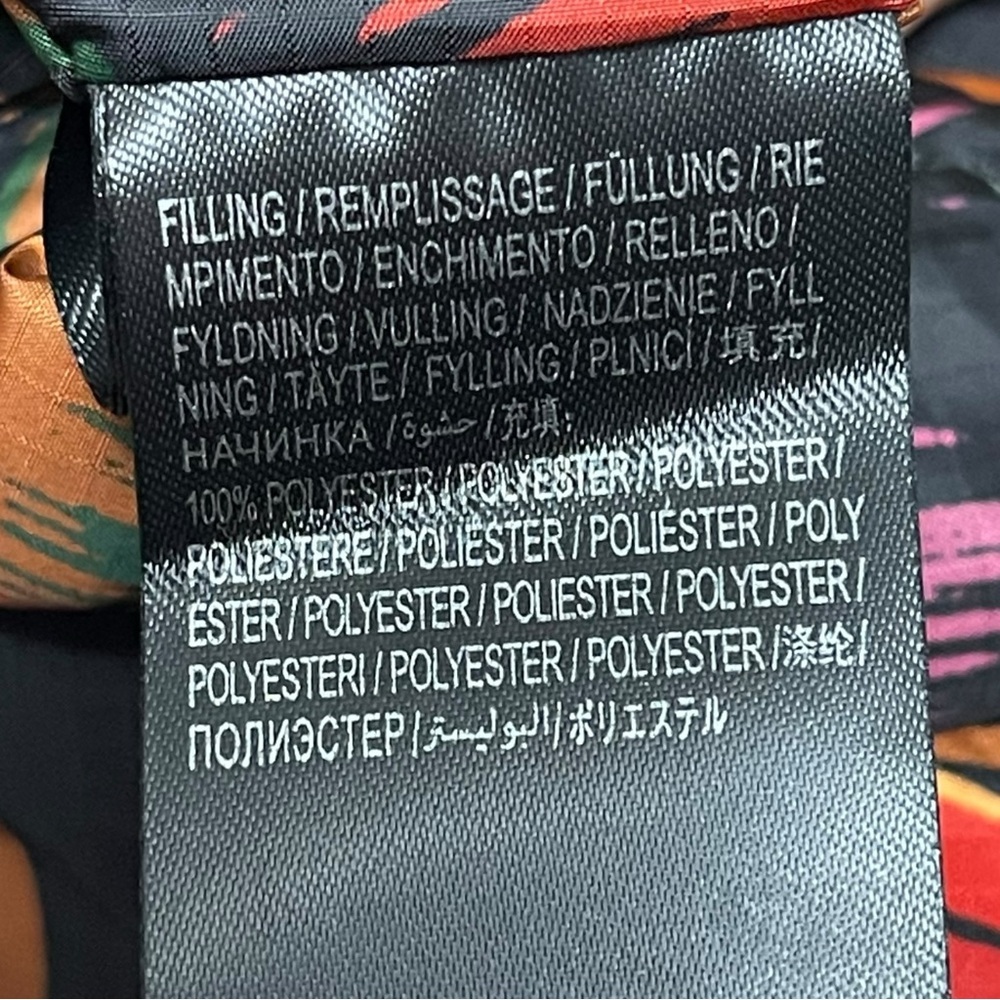 NWT FARM RIO Crazy Mix Reversible Puffer Jacket L - Picture 8 of 13